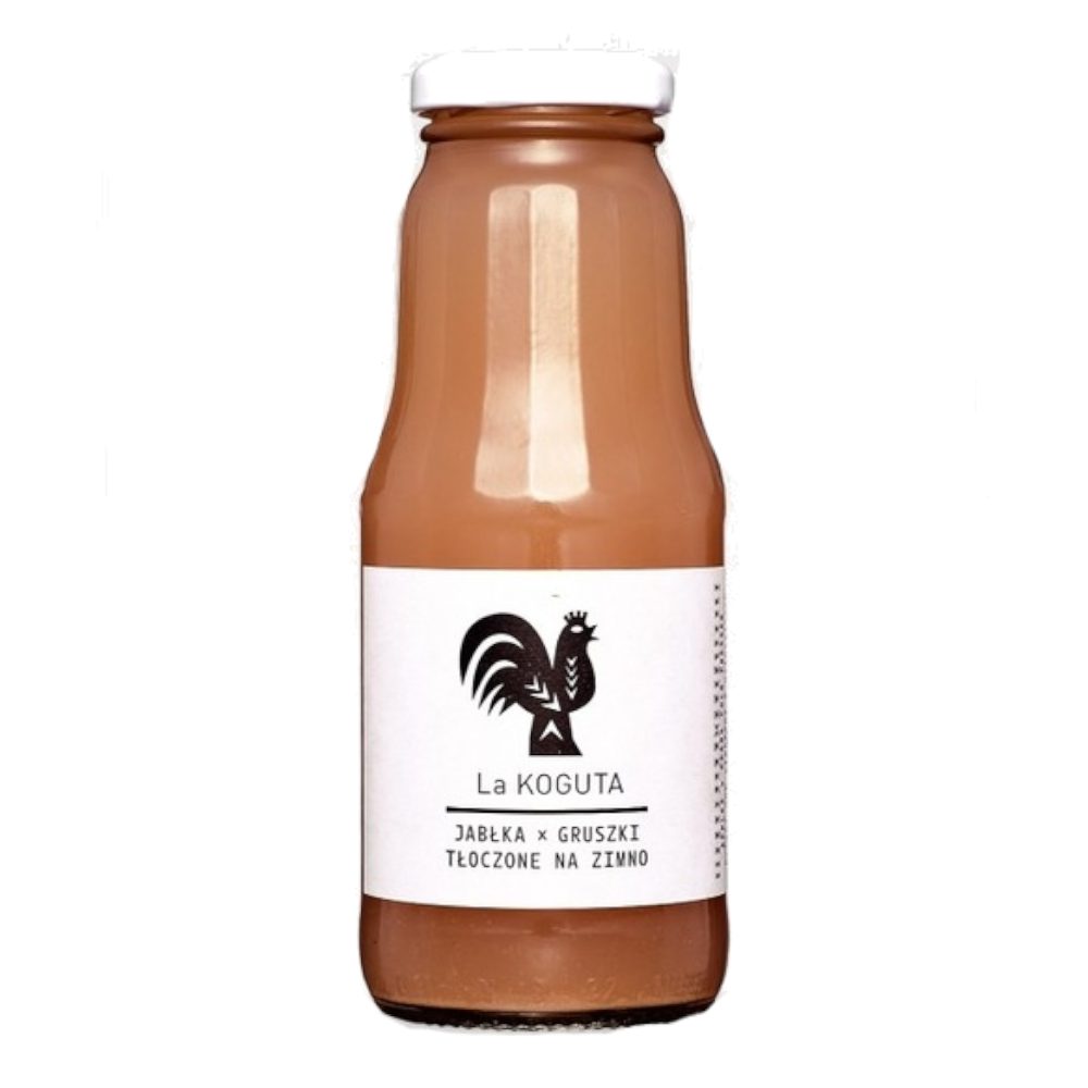 Sok La Koguta Jabłko Gruszka 300 ml