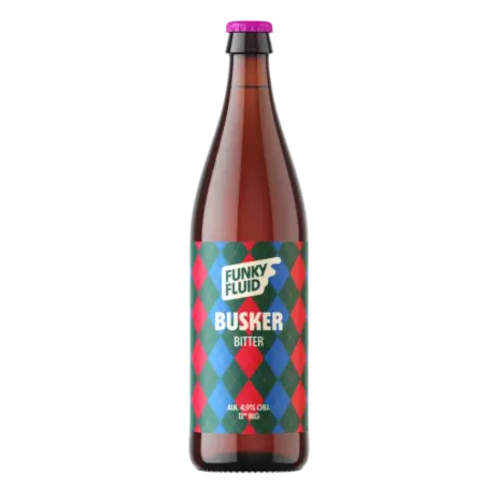 Piwo Funky Fluid Busker - Bitter 4,9% 500 ml