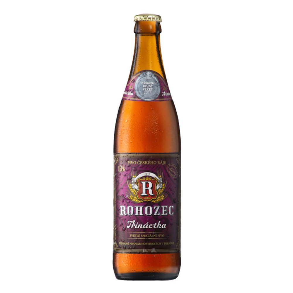 Piwo Rohozec 13 Svetly Silne 6% 500 ml