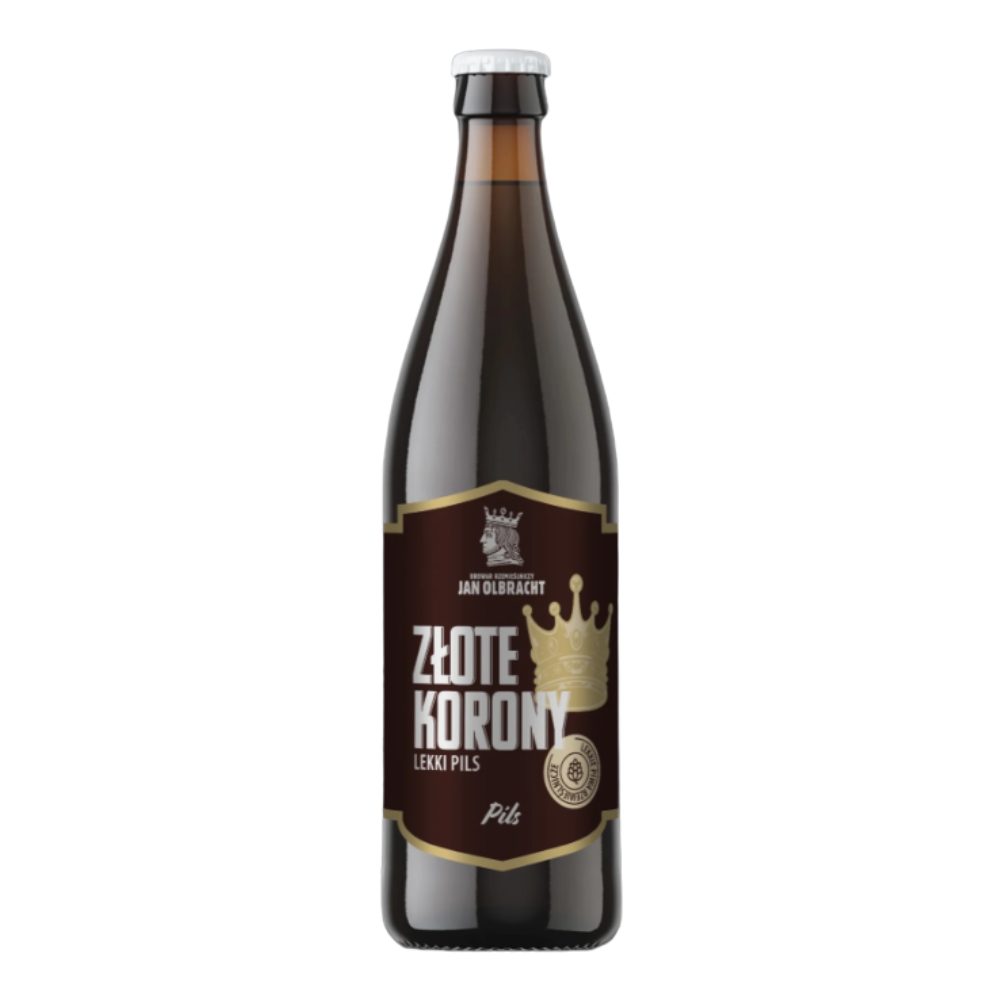 Piwo Jan Olbracht Zlote Korony 4,5% 500 ml