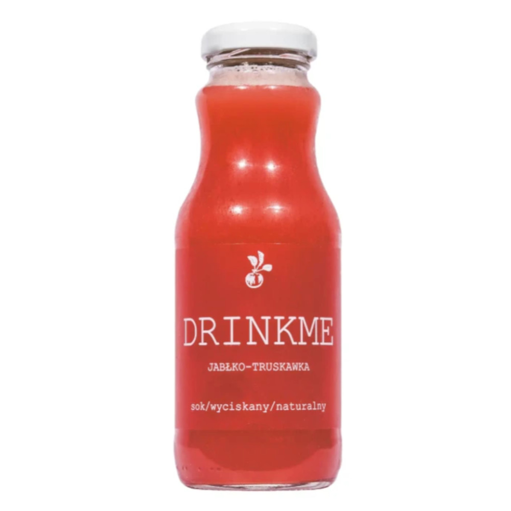 Sok DrinkMe Jabłko Truskawka 250 ml