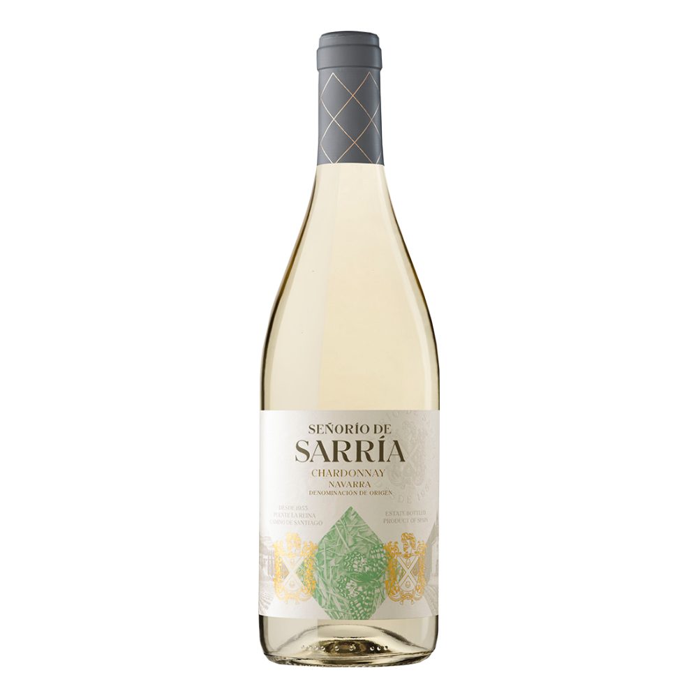 Wino Senorio De Sarria Chardonnay 14% białe wytrawne 750 ml