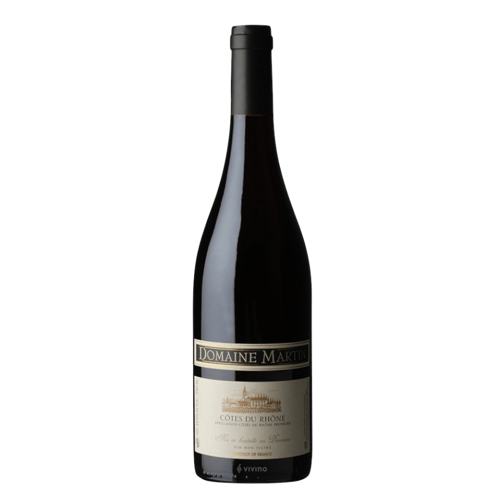 Wino Domaine Martin Cotes du Rhone 12% czerwone wytrawne 750 ml