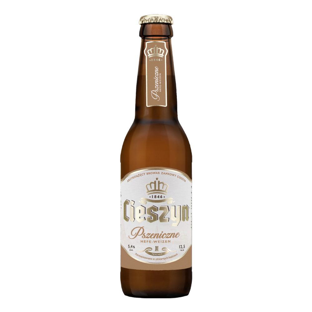 Piwo Cieszyn Pszeniczne 5,4% 330 ml