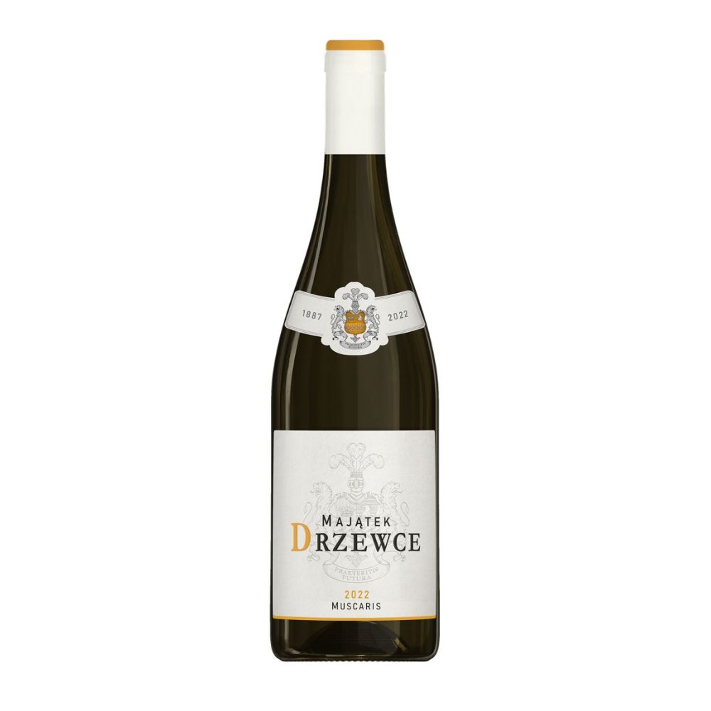 Wino Majątek Drzewce Muscaris 11% białe wytrawne 750 ml