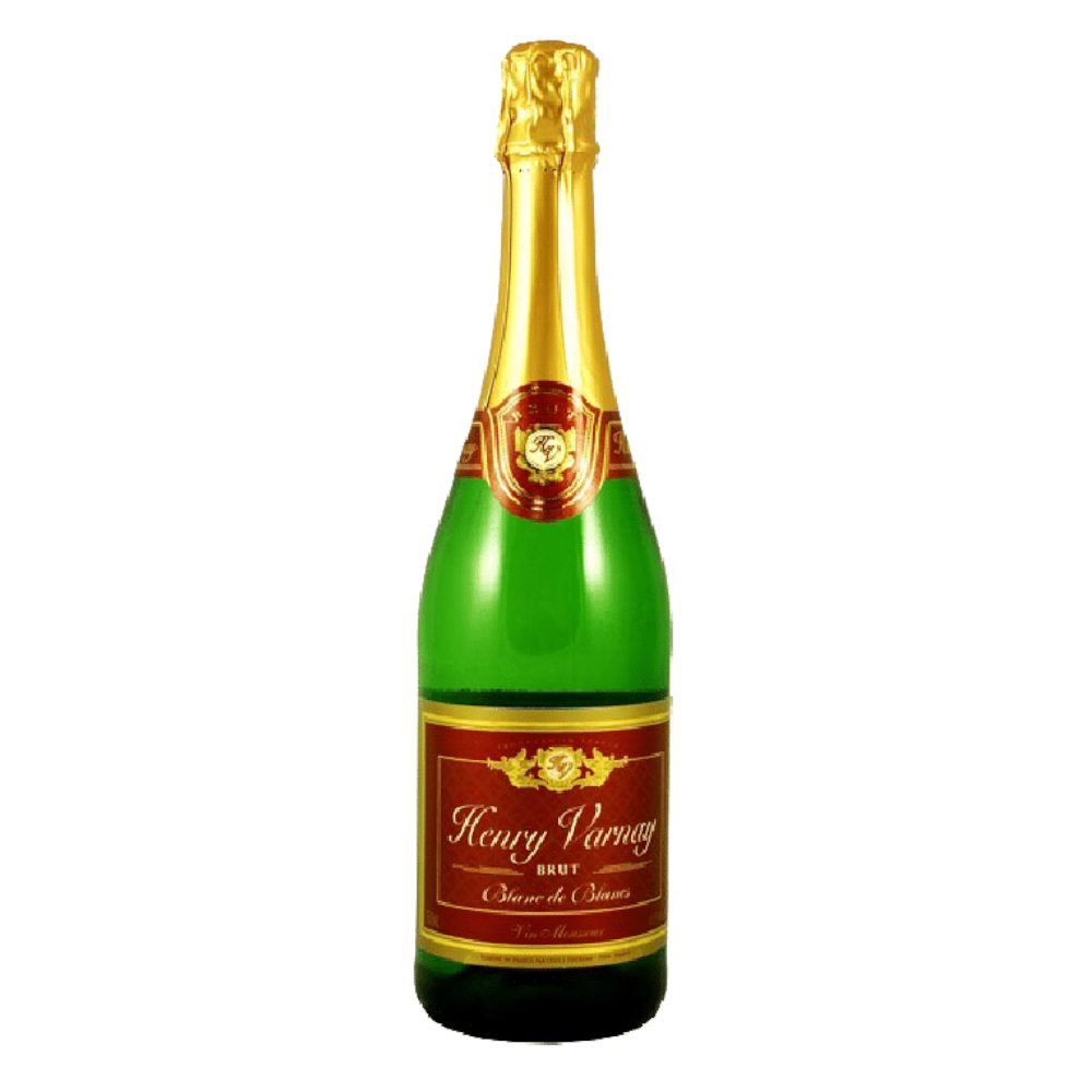 Wino Musujące Henry Varnay Brut 10,5% biały wytrawne 750 ml