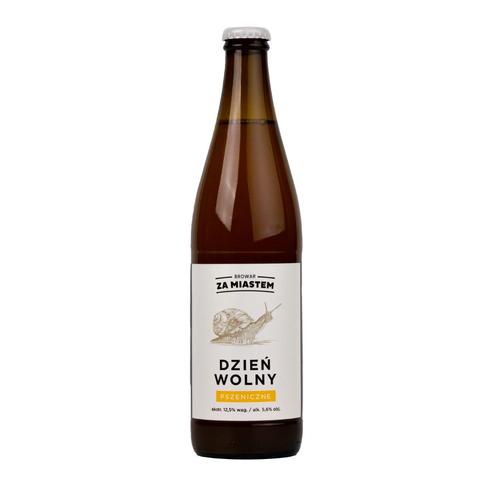 Piwo Za Miastem Dzień Wolny Weizen 5,6% 500 ml