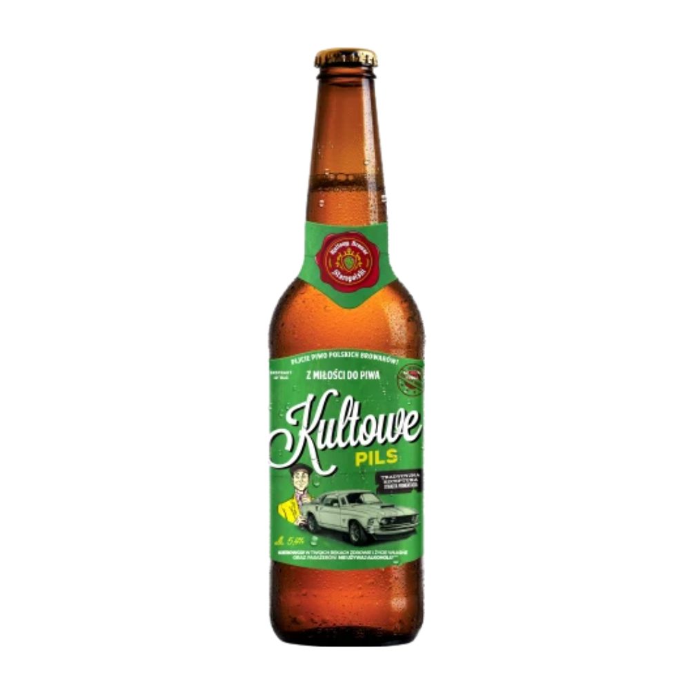 Piwo Staropolski Kultowe Pils 5,4% 500 ml