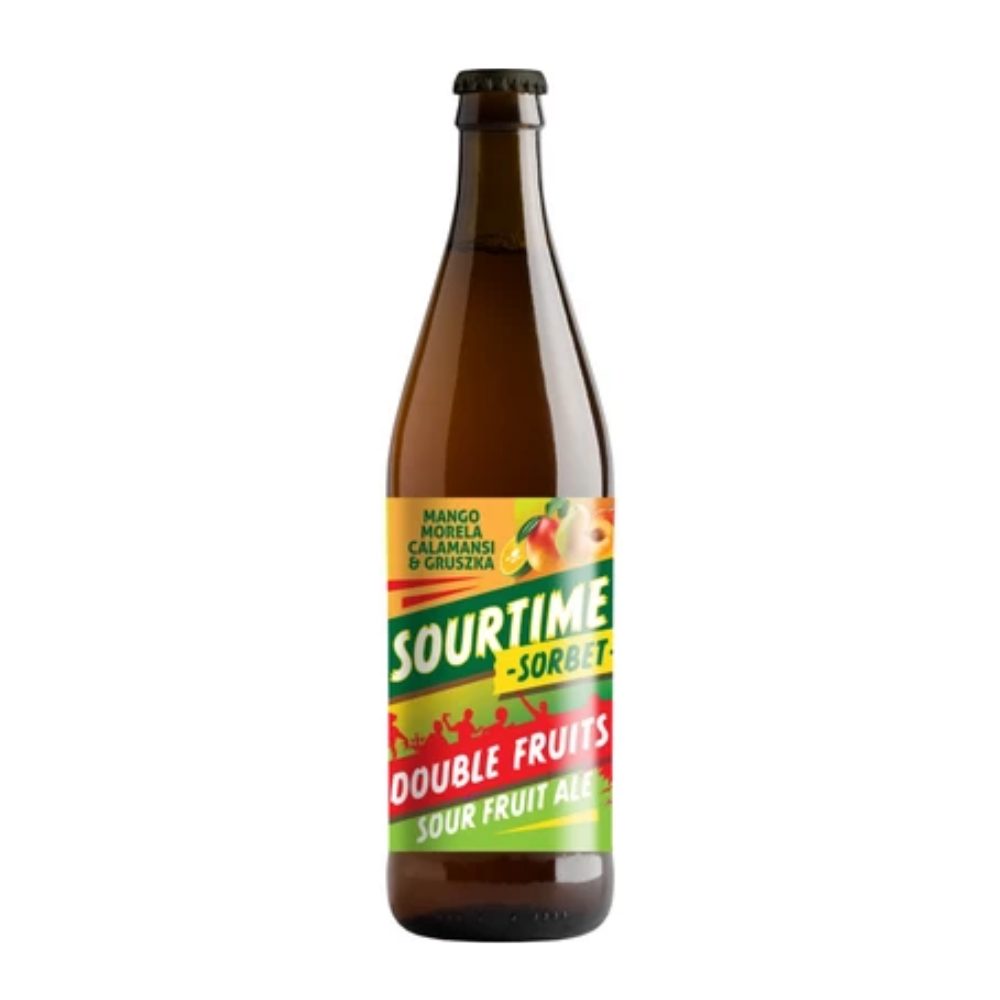 Piwo Maryensztadt Sourtime Sorbet Double Fruits Mango, Morela, Gruszka 500 ml
