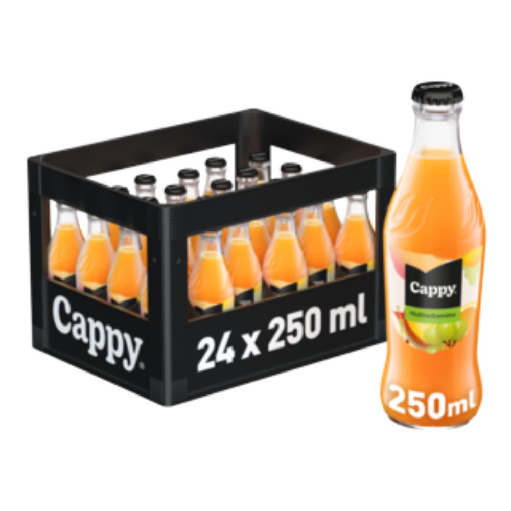 Sok Cappy Multiwitamina 250 ml Szklana Butelka