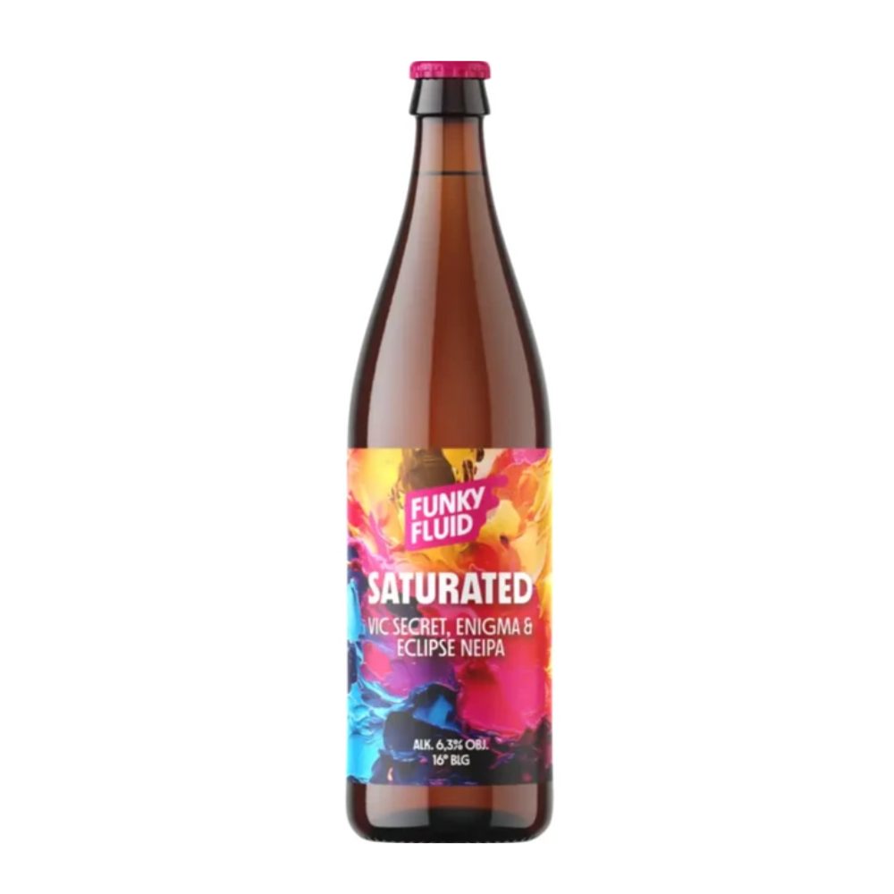 Piwo Funky Fluid Saturated NEIPA 6,3% 500 ml