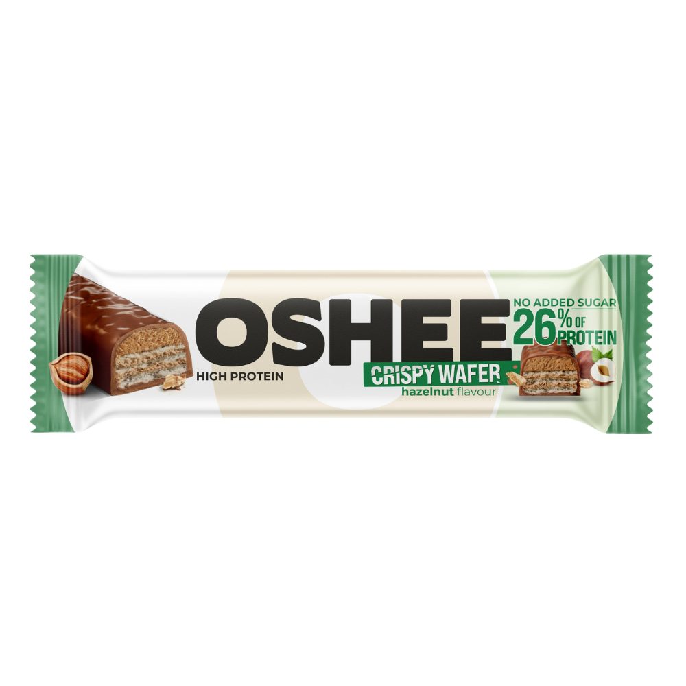 Baton Oshee Crispy bar chrupiący baton proteinowy orzech 37 g