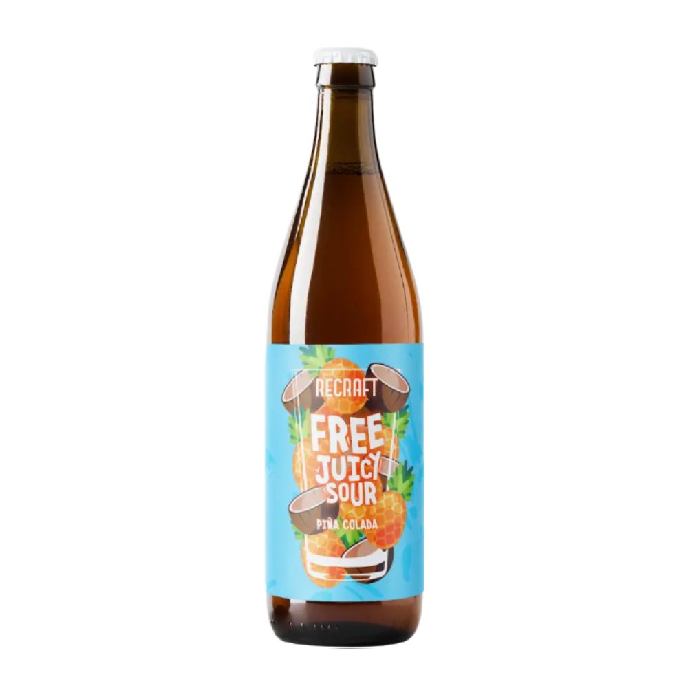 Piwo ReCraft Free Juicy Sour Series Pina Colada 0% 500 ml