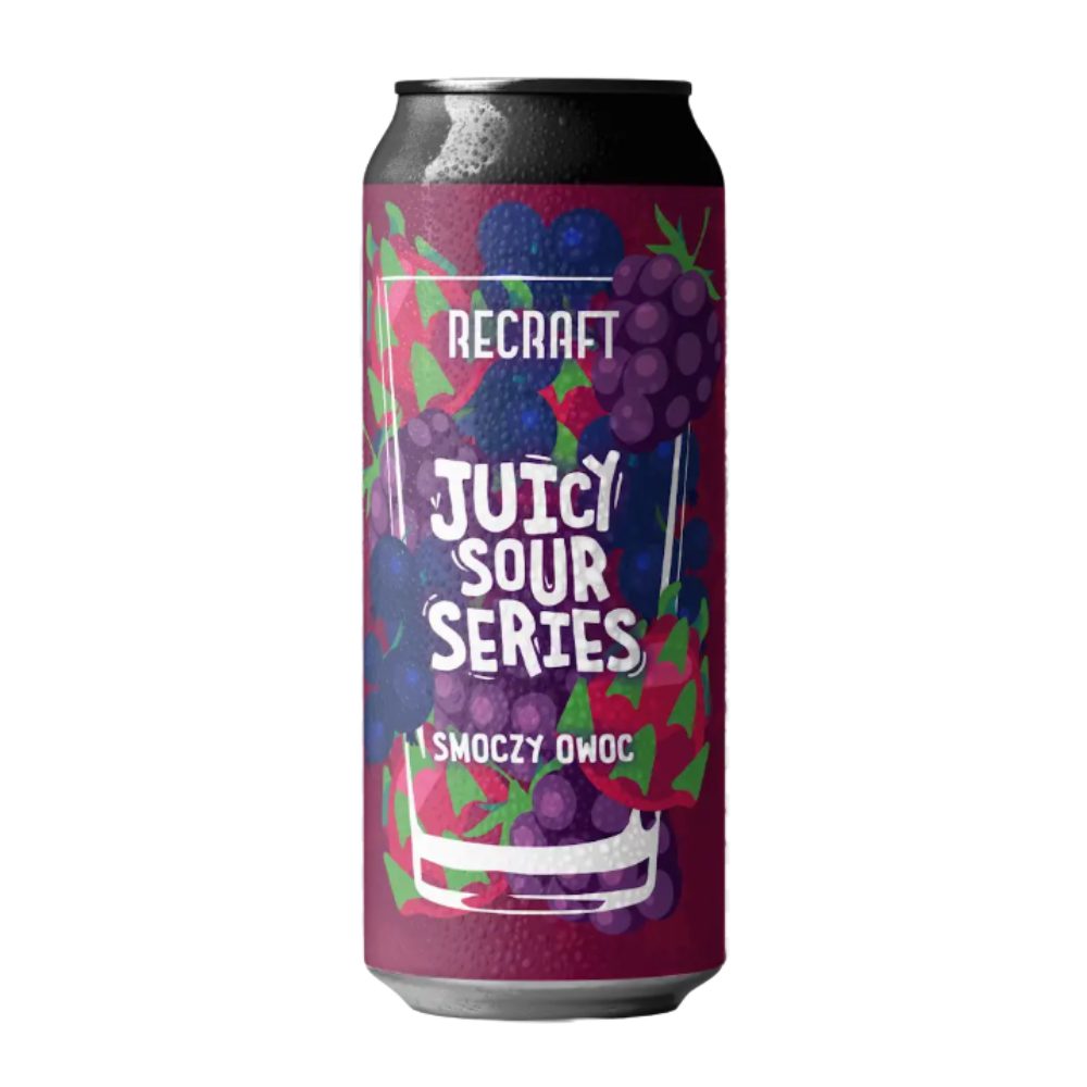 Piwo Recraft Juicy Sour Series Smoczy Owoc Juicy Sour Ale 500 ml puszka