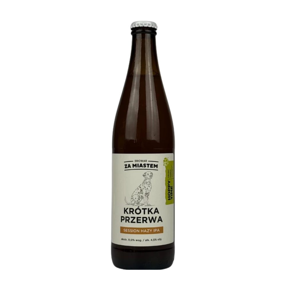 Browar Za Miastem Krótka przerwa Session Hazy IPA 4,5% 500 ml