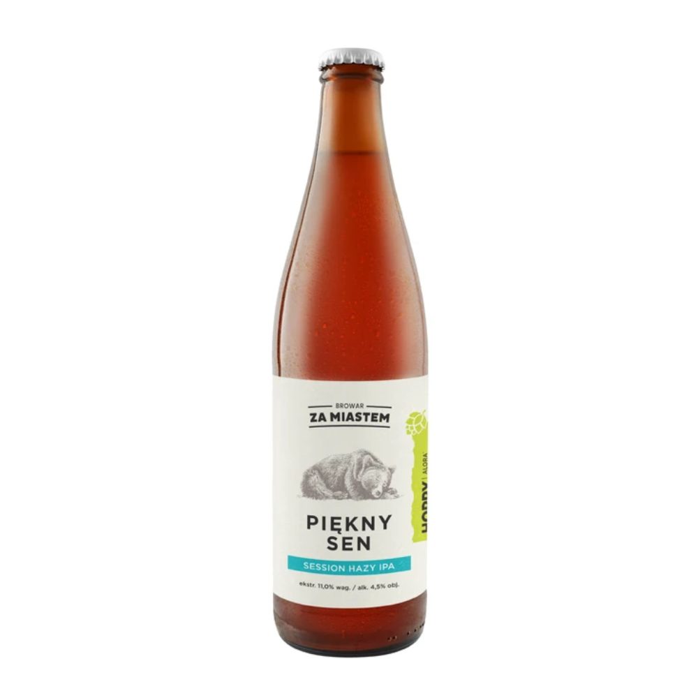 Piwo Browar Za Miastem Piękny Sen Session Hazy IPA 4,5% 500 ml