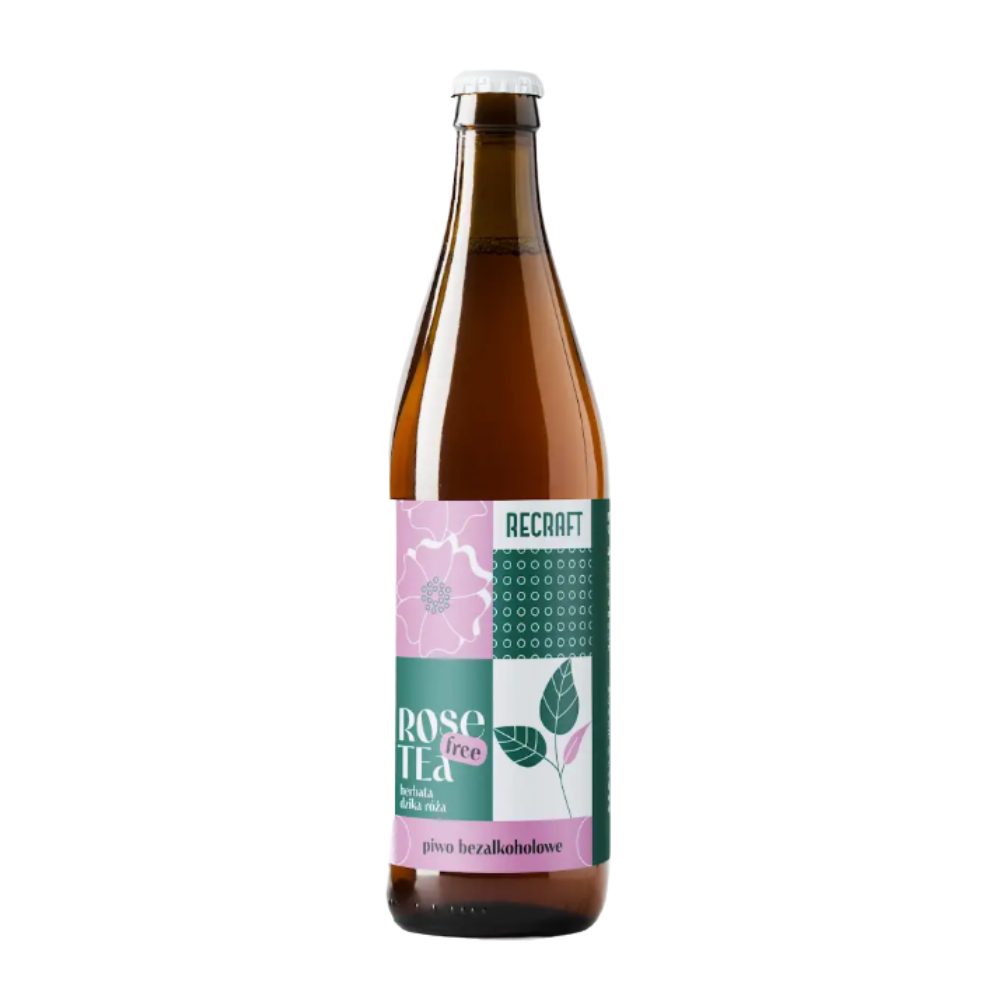Piwo Recraft Free Rose Tea 0% 500 ml